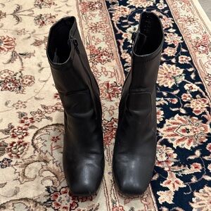 Target Black Ankle Booties